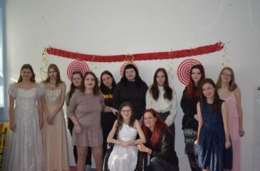 Valentýnské plesové líčení v ZŠ a MŠ Uherské Hradiště