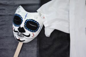 Talentová soutěž na téma La Catrina.