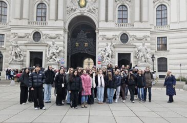 Předvánoční výlet studentů střední školy do Vídně