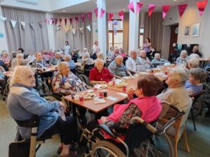 Společenská událost v Domově pro seniory ve Štěpnicích,