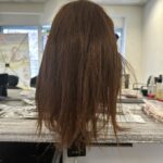 Projektový den v kadeřnictví - prodlužování vlasů - ukázka.